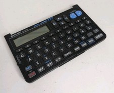 Sharp Memo Master 100 EL-6160 Black QWERTY Keyboard Digital Electronic Organizer