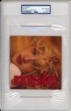 Rose Blackpink Rosie SIGNED CD Cover Album Art Card AUTOGRAPH PSA DNA COA