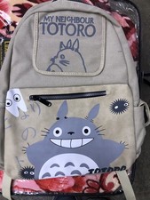 Totoro Large Canvas Backpack  Studio Ghibli