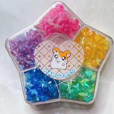 Tottoko Hamtaro Hamutarō Retro Bead Set Toy Unopened Near Mint