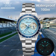 ADDIESDVIE AD2539 Quartz Men's Watch Chronograph Watch VK63 316L 10Bar Waterproo