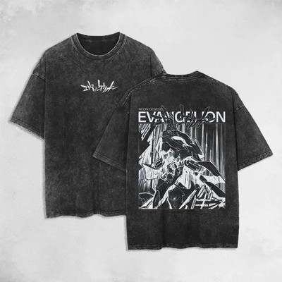 Future Mecha Anime Graphic Tee Heavy Cotton Short Sleeve Shirt