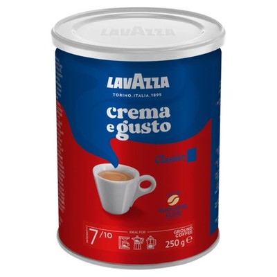 LAVAZZA Crema Gusto Ground Coffee in a Can 250g / 8.8oz