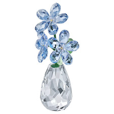 Swarovski Crystal "FLOWER DREAMS--FORGET-ME-NOT" Brand New-Original Box