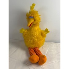 Vintage 1984 Sesame Street Big Bird Plush 13 Inch Child Guidance Muppet No 53225