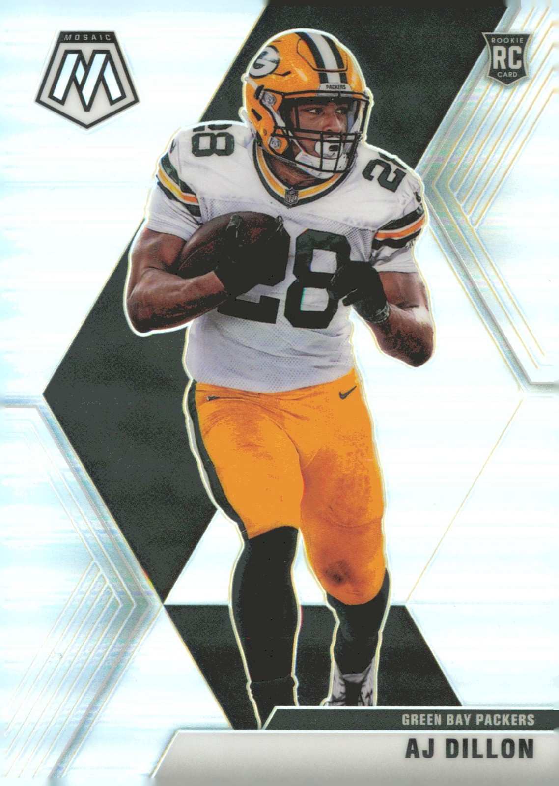 2020 Panini Mosaic #226 AJ Dillon