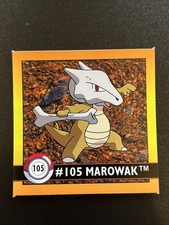 Pok&eacute;mon Series 1 Artbox Sticker - 1999 - #105 Marowak
