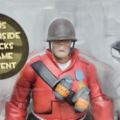 NECA Team Fortress 2 SOLDIER (Red) Action Figure | eBay