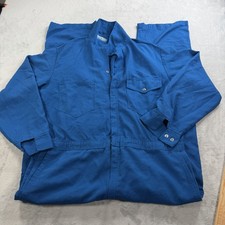 Workrite FR Nomex Coveralls Mens 48R Blue Flame Resistant Workwear HRC1
