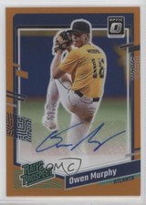 2023 Panini Donruss Orange Prizm 8/85 Owen Murphy #RPS-OM Auto 0c6
