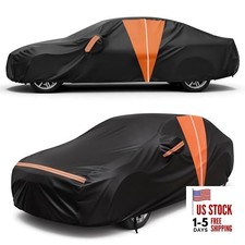 10-Layer Car Cover Waterproof All Weather, A5-Fit Sedan Length 186" To 193"