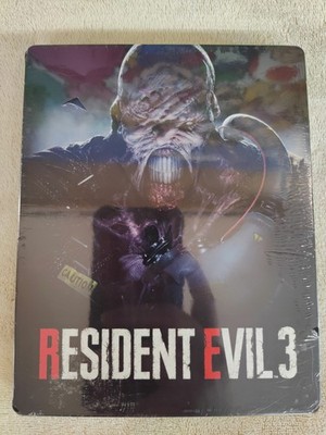 NEW Resident Evil 3 Remake Steelbook 2020, NO GAME INCLUDED RE3 Capcom Best Buy