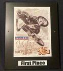 Vintage Motocross Motorcycle Show Trophy HIGH POINT Award 1st Place MT Morris PA