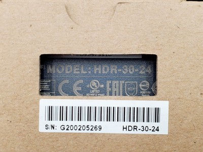 MeanWell HDR-30-24 24V 1.5A switching power Supply