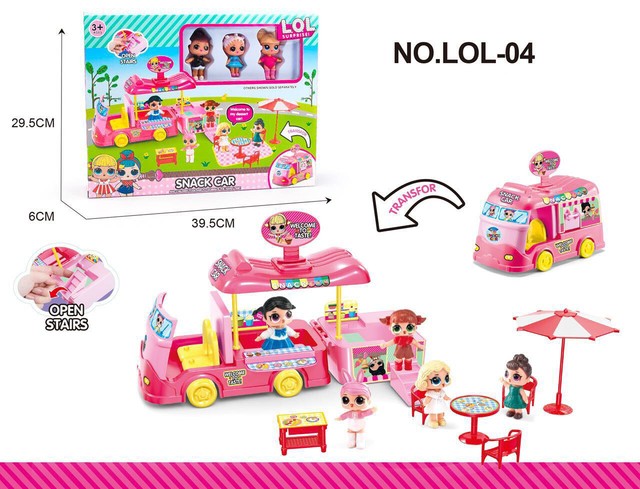 lol surprise doll park house