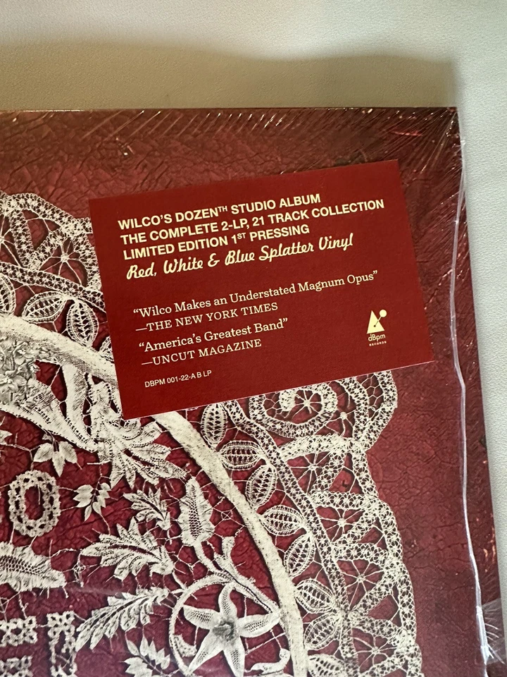 Wilco Cruel Country 2xLP LIMITED Red White Blue Vinyl 1st Pressing SEALED 2022 - Изображение 3 из 4