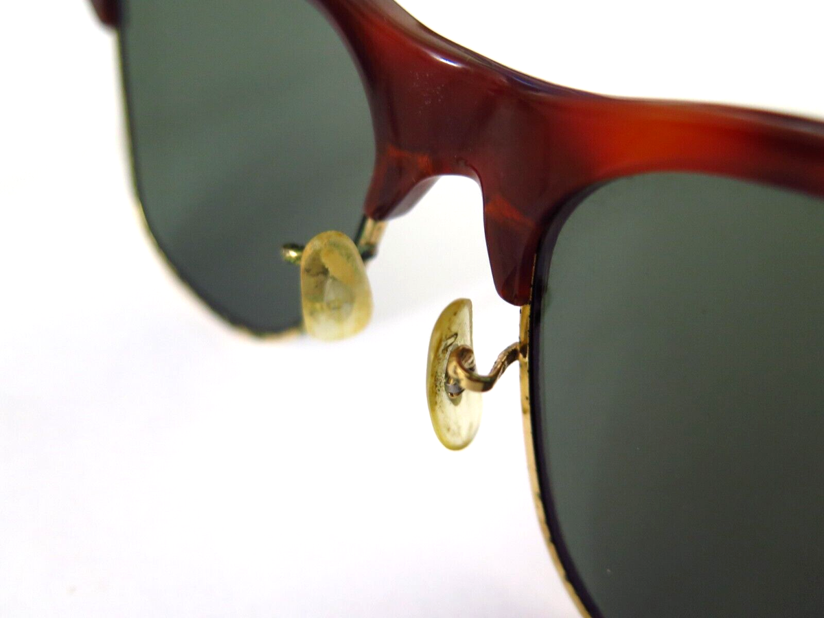 Vintage Ray Ban Wayfarer Max Sunglasses 54 18 with Case Tortoise