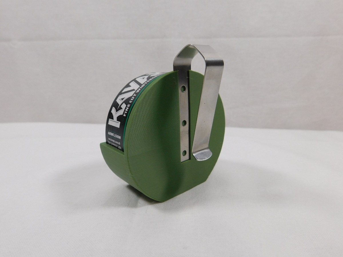 Dip Can Holster Visor Clip Tobacco For Skoal, Grizzly, Kayak Personalized