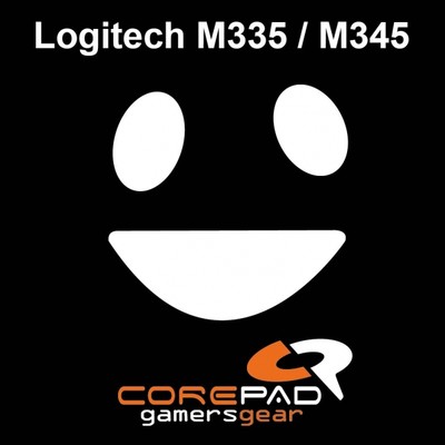 Corepad Skatez Logitech M335 M345 Ersatz Mausfüße Hyperglides PTFE Teflon