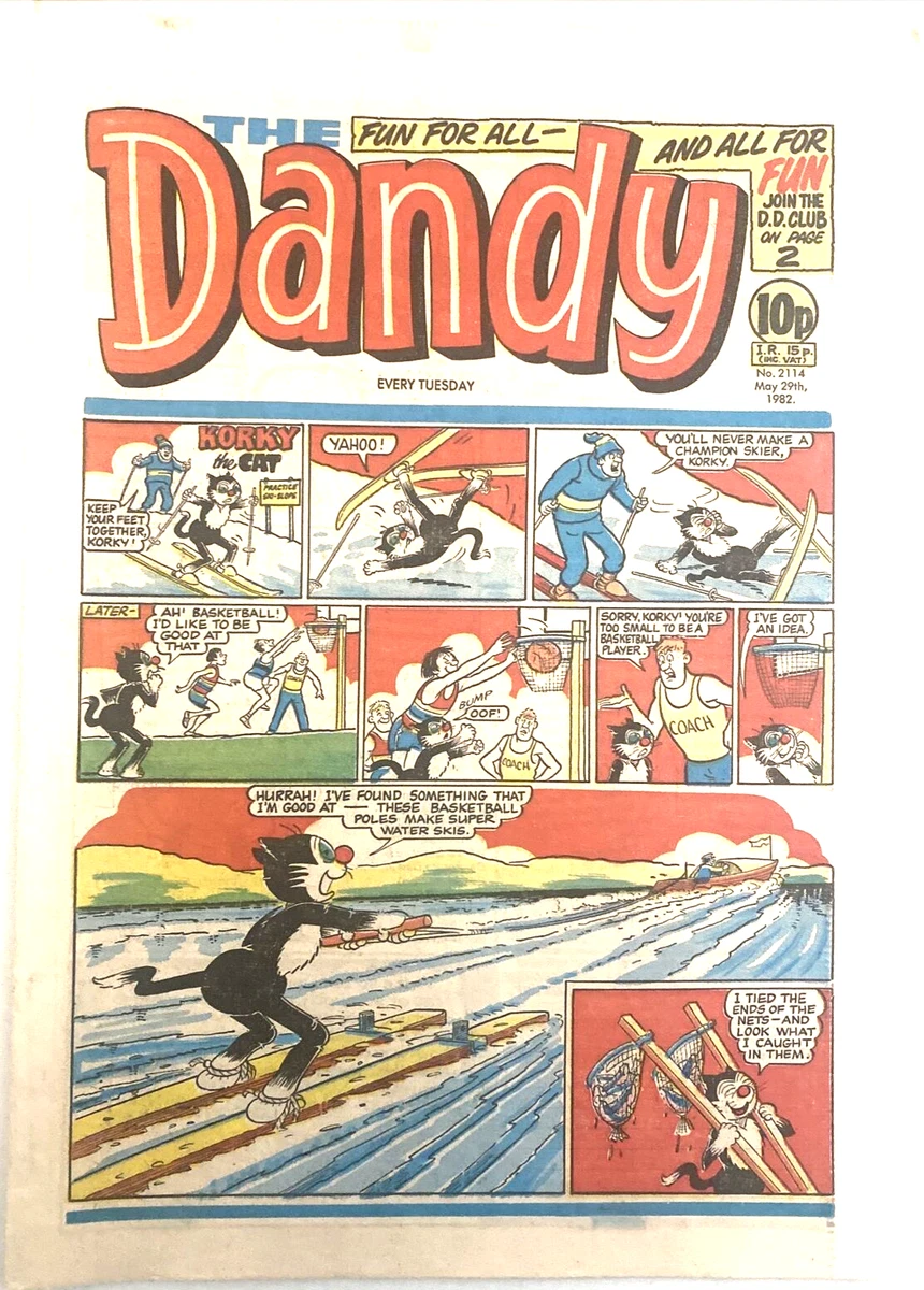 DANDY # 2114. MAY 29TH 1982. DC THOMSON. VINTAGE 1981. VG CONDITION. | eBay