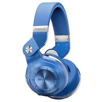 Wireless Bluetooth Stereo Headphones With Mic Rotary Folding 57mm Drivers Blue Wireless Bluetooth Stereo Headphones With Mic Rotary Folding 57mm Drivers Blue