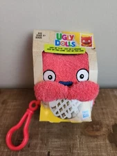 Hasbro Ugly Dolls Lucky Bat To Go Stuffed Plush Toy Red Backpack Clip