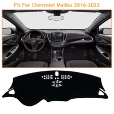 For Chevrolet Malibu 2016-2022 Black Dash Board Cover Shading Mat Protective Pad