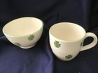🍀 4 LEAF CLOVER 🍀 breakfast set 🍀 JUMBO CUP & BOWL 🍀never used NEW EXCELLENT — photo 2