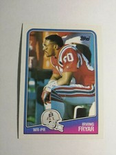 IRVING FRYAR 1988 TOPPS FOOTBALL CARD # 181 C4626