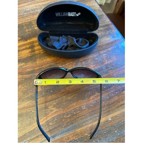Women's William Rast Sunglasses Black 59□13-130 - Picture 6 of 11