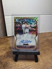 2023 Bowman Chrome Javier Valdes Gold Mini-Diamond Refractor Auto Braves 29/50