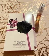 Viktor & Rolf Flowerbomb Nectar Eau de Parfum Intense 0.04 oz Spray Sample Size