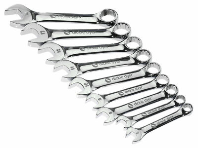 8-tlg Gabel Maul Ring Schraubenschlüssel Schlüssel Satz Extra Kurz 6-14mm D-Dyer