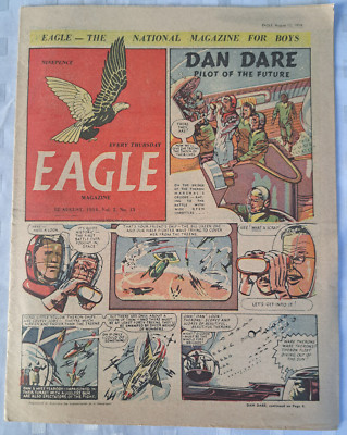 Australian Edition Eagle Comic Vol 2 #13 12 August 1954 - Dan Dare