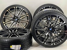 20x10 20x11.5 Bmw Blk Machine X5m X6m X7m Wheels Rims Tires 5x112 X3 X4 X5 X6 X7