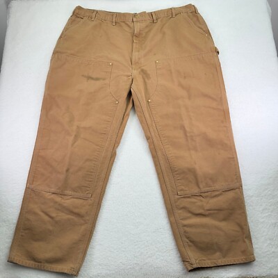 Carhartt Pants Mens 50x32 (47x30) Double Knee Carpenter Loose Original B01 USA