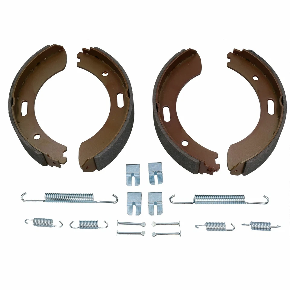 AB TOOLS Trailer Brake Shoe Replacements with Spring Kit 250 x 40mm For BPW