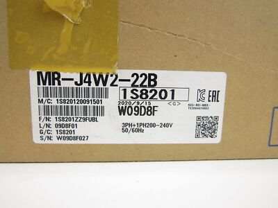 New Mitsubishi MR-J4W2-22B AC Servo Drive Amplifier MRJ4W222B FREE
