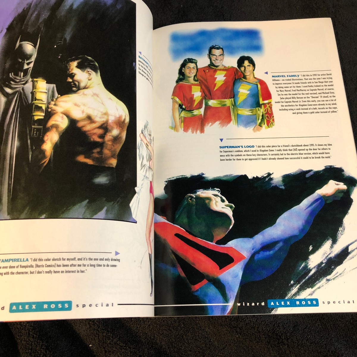 Marvels TPB + Wizard Millennium Edition Alex Ross - Reader Copies