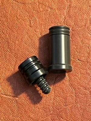 Joint Protector 2 Piece Set for your pool cue 3/8-8 Radial thread. Black
