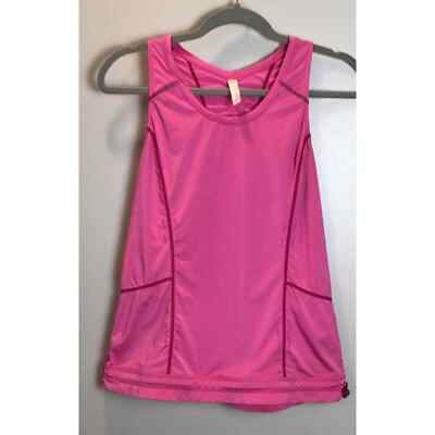 Lucy Pack And Dash Tank Top Running Pink Womens Medium
