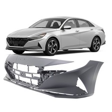 2021-2023 Hyundai Elantra Primed Front Bumper Cover Hy1000246 86511ab000 2021-2023 Hyundai Elantra Primed Front Bumper Cover Hy1000246 86511ab000