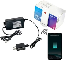 Durablow SH3001-RH Gas Fireplace WiFi Smart On/Off+Handset (WiFi 2.4G), Red 