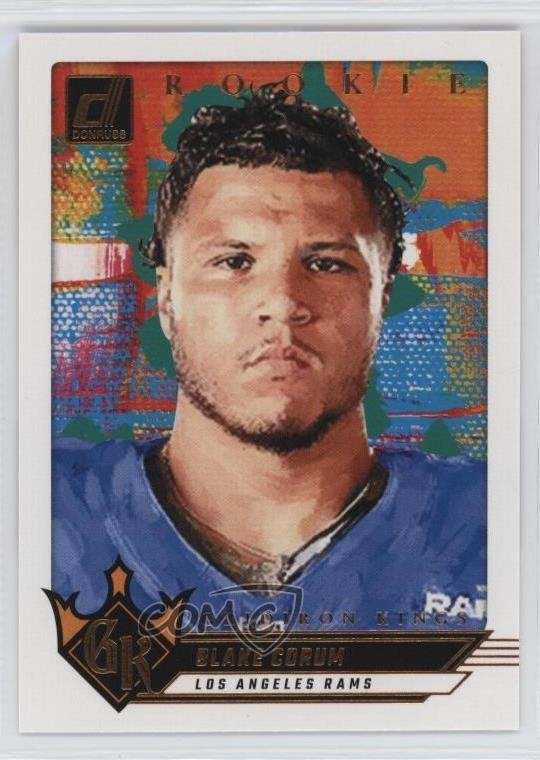 2024 Panini Donruss Rookie Gridiron Kings Blake Corum #17 0xa