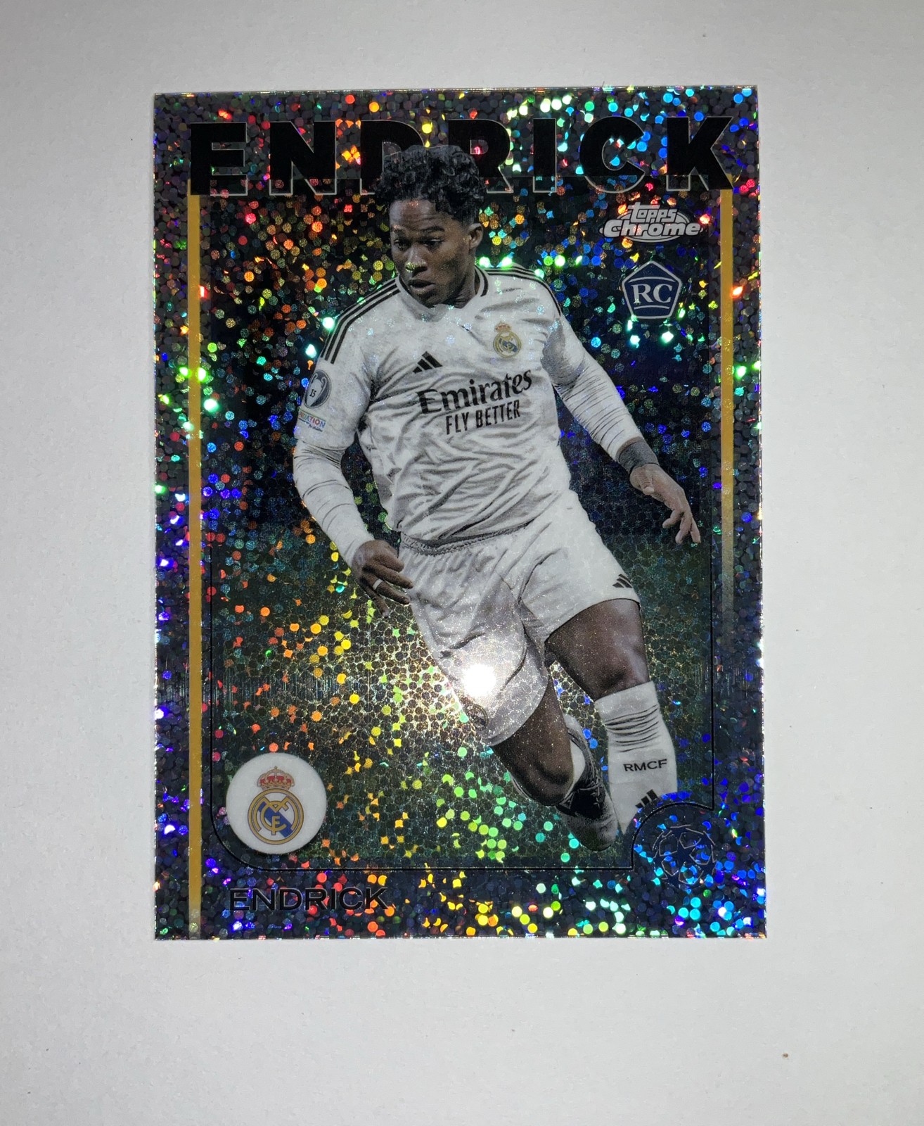 2024-25 Topps Chrome Club Competitions - Endrick #100 Speckle Refractor (2170🔥