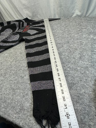 Maglione Killstar Gothic LIBI cuore schiena argento invecchiato med 42" petto nuovo con etichette - Foto 12 di 13
