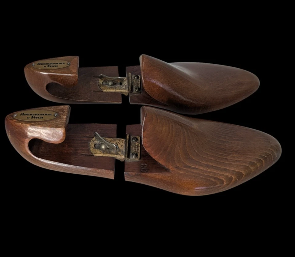 Zapatos de madera ajustables de colección Abercrombie & Fitch D Mackay New York Foto 2 de 4