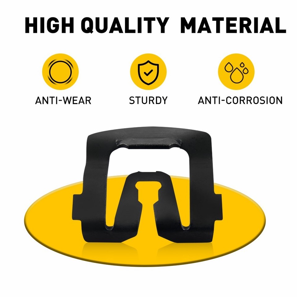 Windshield Rear Window Trim Molding Clips 1964-1993 20 Clips