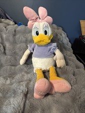 Scentsy Plush Disney Daisy Duck Buddy 18" Plush NO Scent Pack Stuffie Used