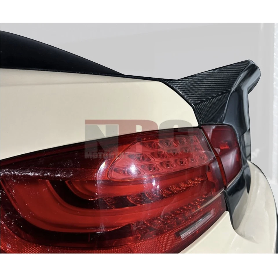 Para BMW E92 M3 2007-2013 Serie 3 328i 335i cupé CSL 2 estilo maletero de fibra de carbono Foto 3 de 4